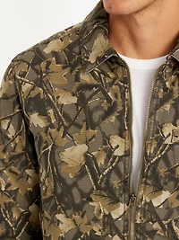 Printed Canvas Barn Jacket