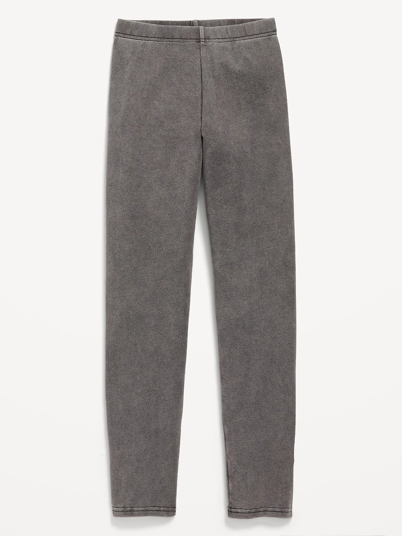 Faux-Jean Leggings for Girls