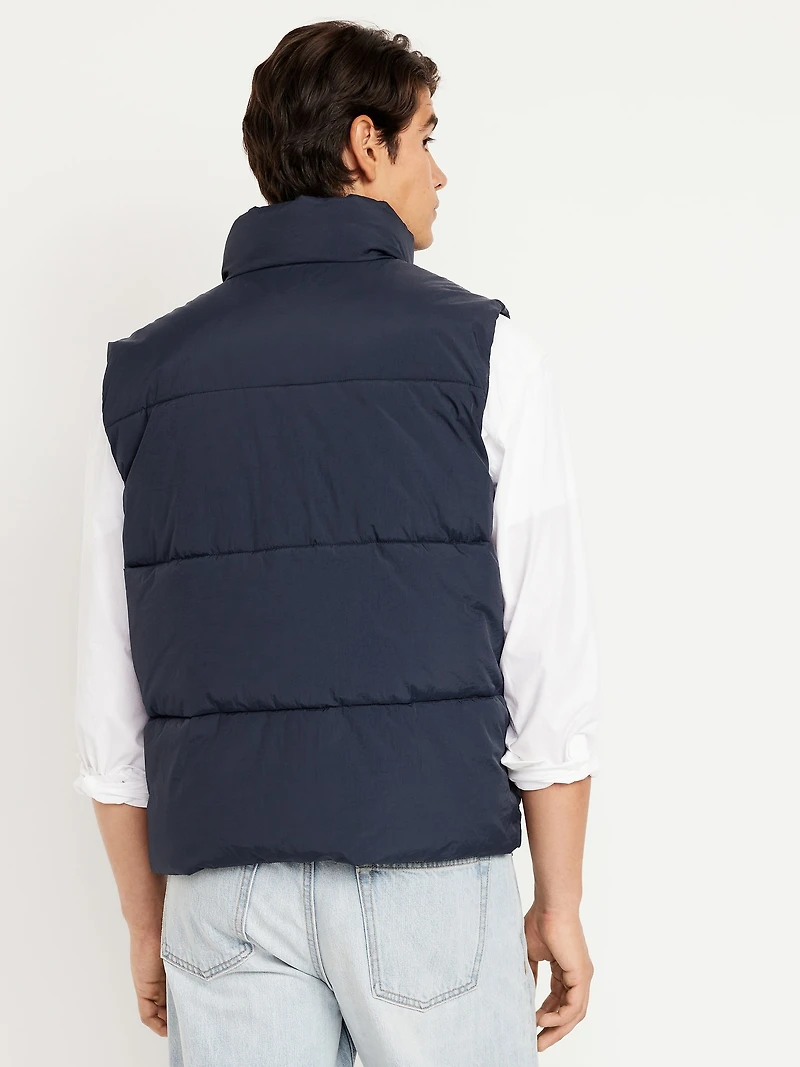 Frost-Free Water-Resistant Puffer Vest