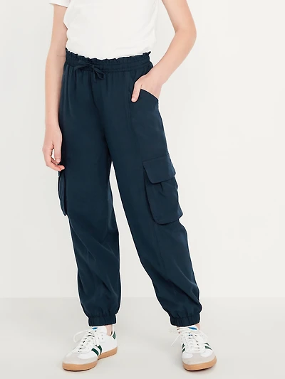 High-Waisted StretchTech Performance Joggers for Girls