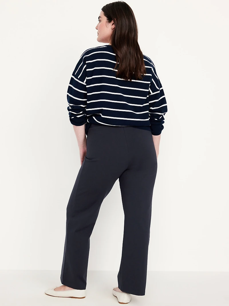 Extra High-Waisted Stevie Straight Pants