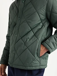 Water-Resistant Quilted Jacket