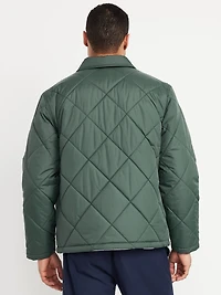 Water-Resistant Quilted Jacket