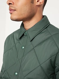Water-Resistant Quilted Jacket