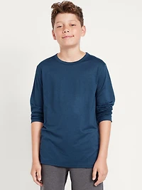 CloudMotion Long-Sleeve Performance T-Shirt for Boys