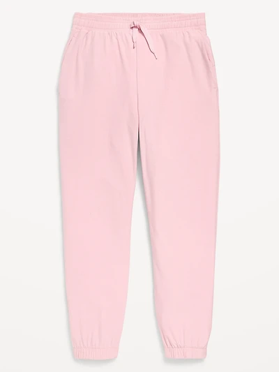 CloudMotion High-Waisted Jogger Sweatpants for Girls
