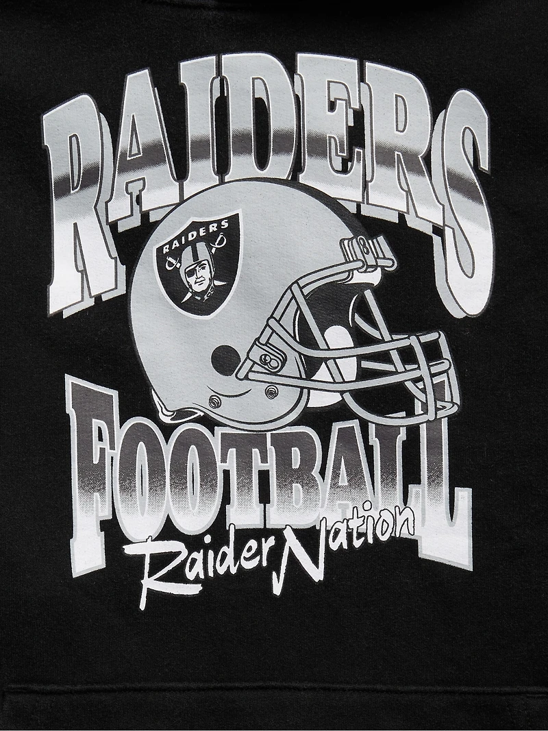 Las Vegas Raiders Oversized Pullover Hoodie for Boys