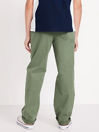 Straight Leg Built-In Flex Pull-On Pants for Boys