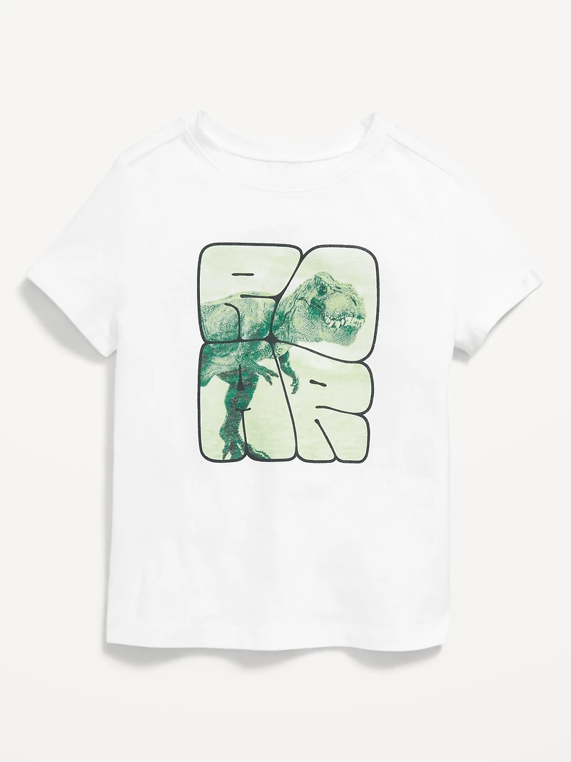 Short-Sleeve Unisex Graphic T-Shirt for Toddler