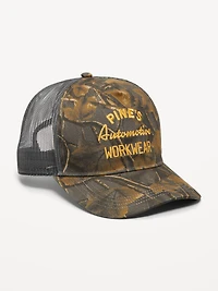 Graphic Trucker Cap for Men