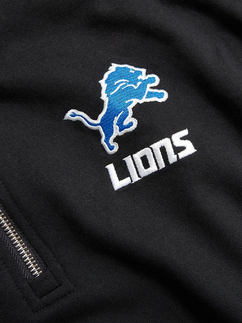 Detroit Lions Oversized Half-Zip Sweatshirt