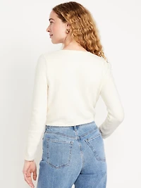 SoSoft Twist-Front Sweater