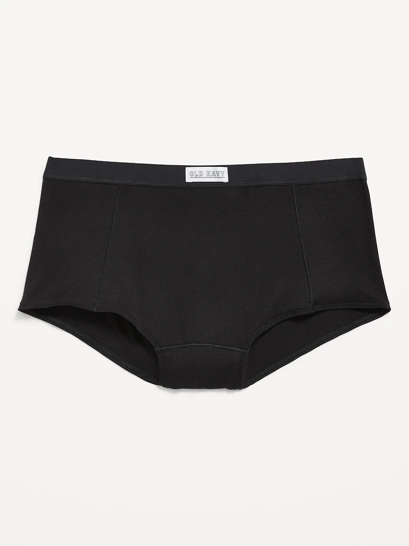Ribbed Hipster Underwear