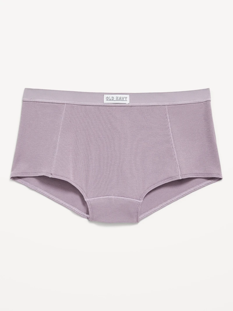 Ribbed Hipster Underwear