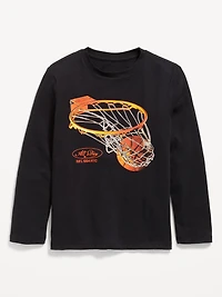 Long-Sleeve Graphic T-Shirt for Boys