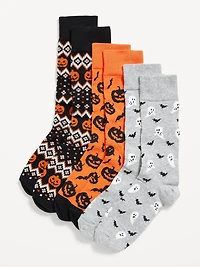 3-Pack Printed Novelty Socks for Men