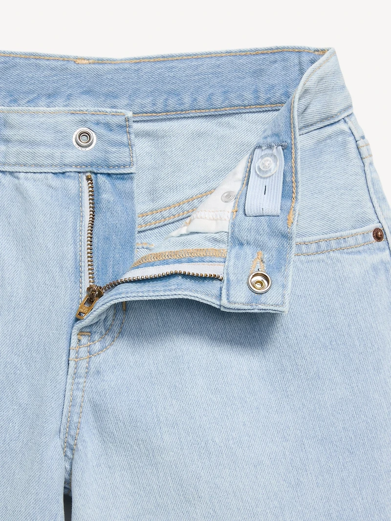 Super Baggy Barrel-Leg Jeans for Girls