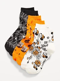 Disney© 3-Pack Novelty Quarter Crew Socks for Women