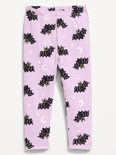 Printed Full-Length Leggings for Toddler Girls