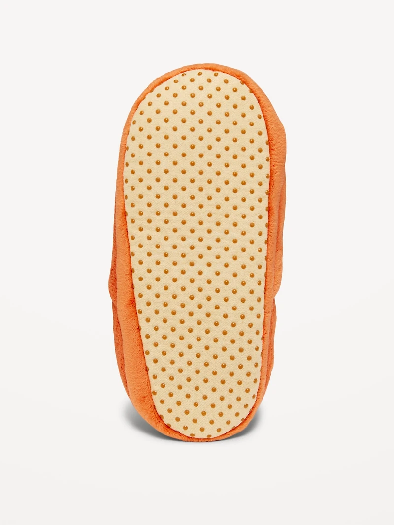 Velour Critter Slippers for Toddler