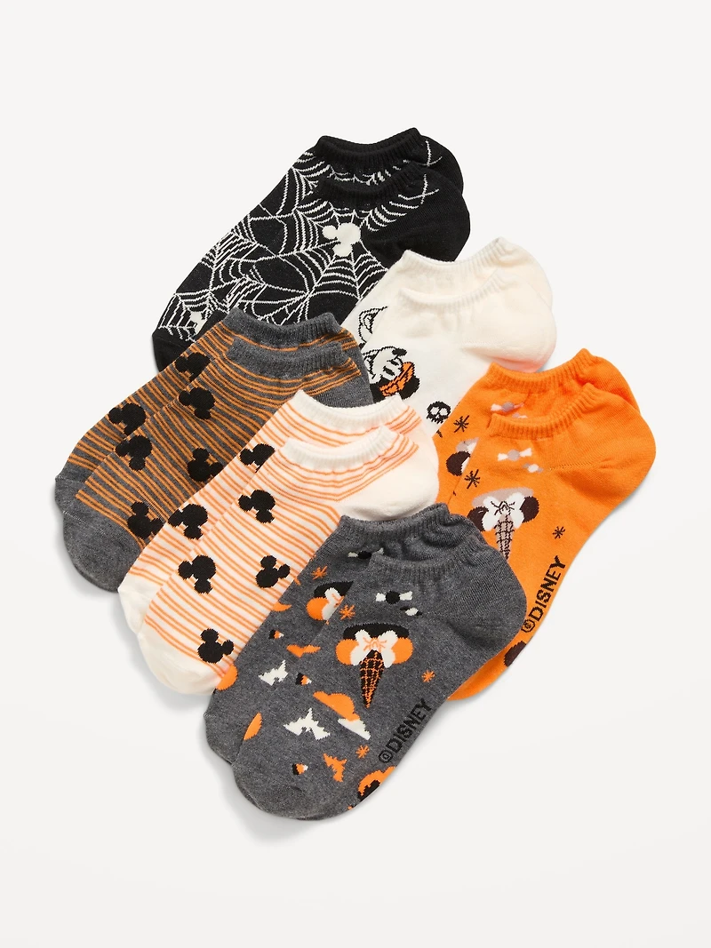 Disney© 6-Pack Novelty Ankle Socks for Women