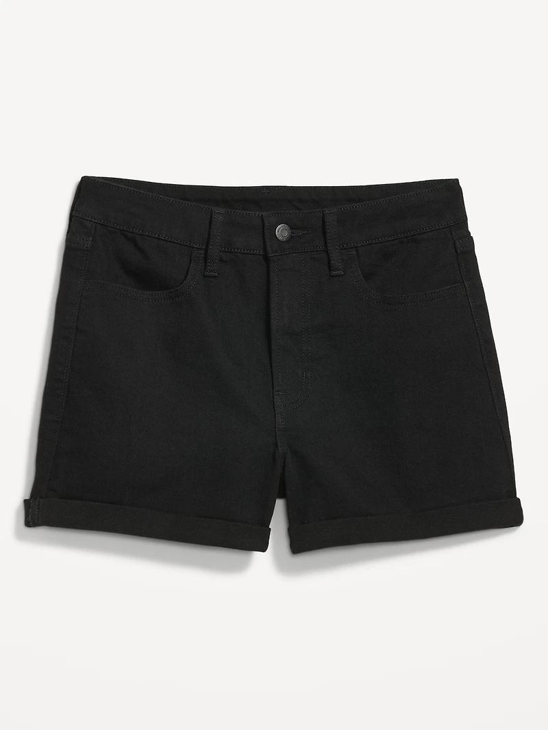 High-Waisted Wow Jean Shorts - 3-inch inseam