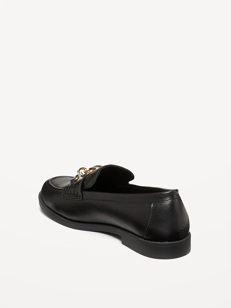 Faux-Leather Loafer