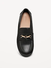 Faux-Leather Loafer