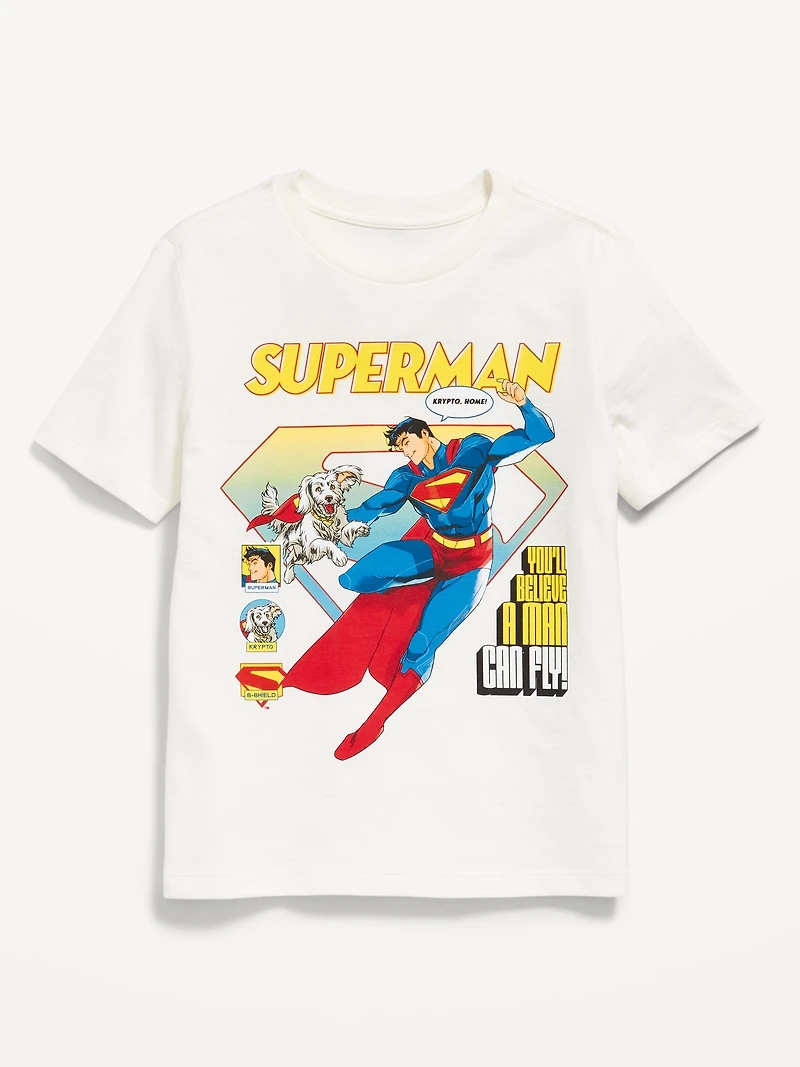 DC Comics™ Superman Gender-Neutral Graphic T-Shirt for Kids