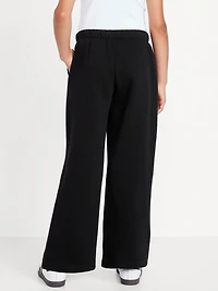 Favorite Fleece High-Waisted Wide-Leg Sweatpants for Girls