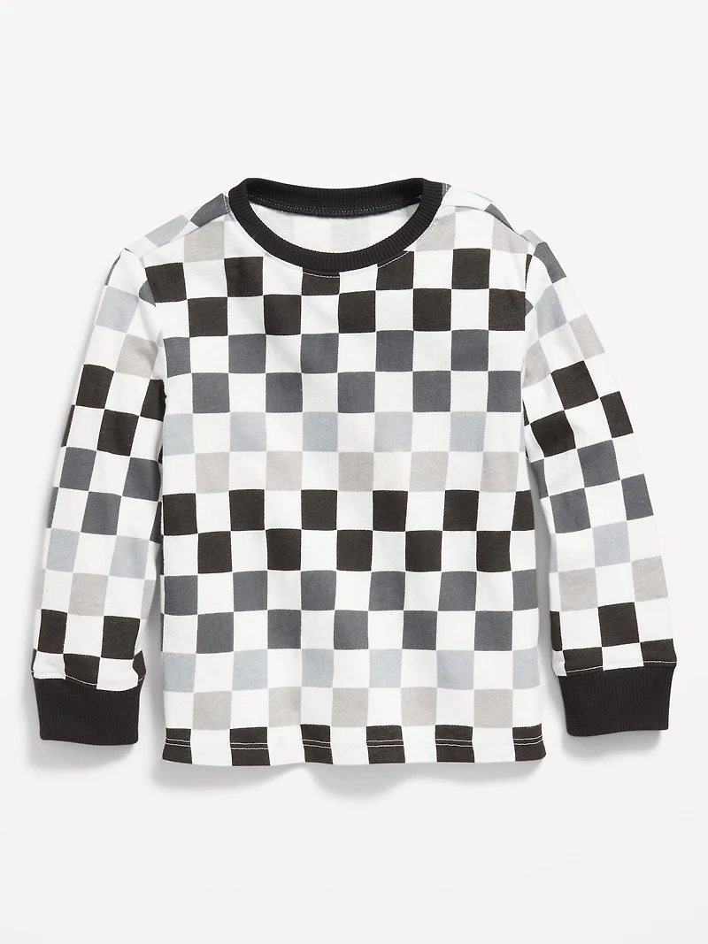 Printed Long-Sleeve T-Shirt for Toddler Boys
