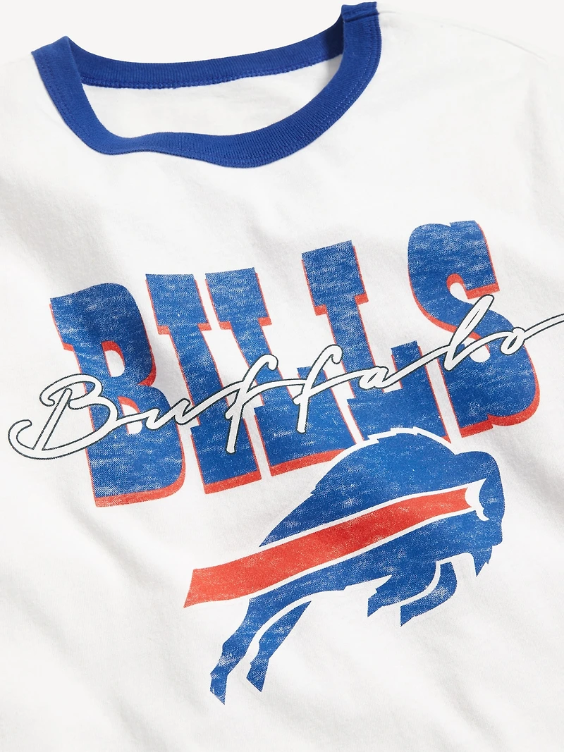 Buffalo Bills EveryWear Crew-Neck Ringer T-Shirt