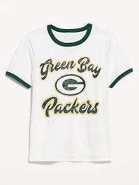 Green Bay Packers EveryWear Crew-Neck Ringer T-Shirt