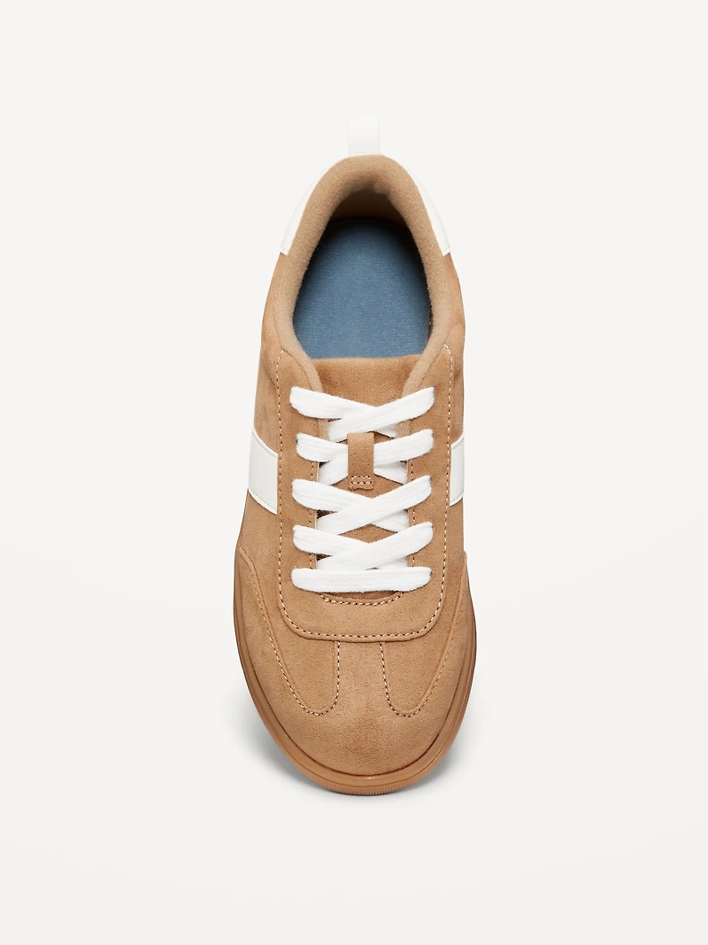 Faux-Suede Lace-Up Sneakers for Boys