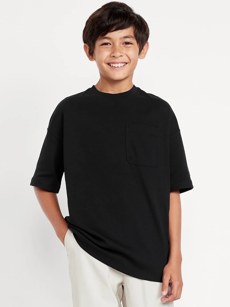 Dynamic Fleece Oversized Skate T-Shirt for Boys