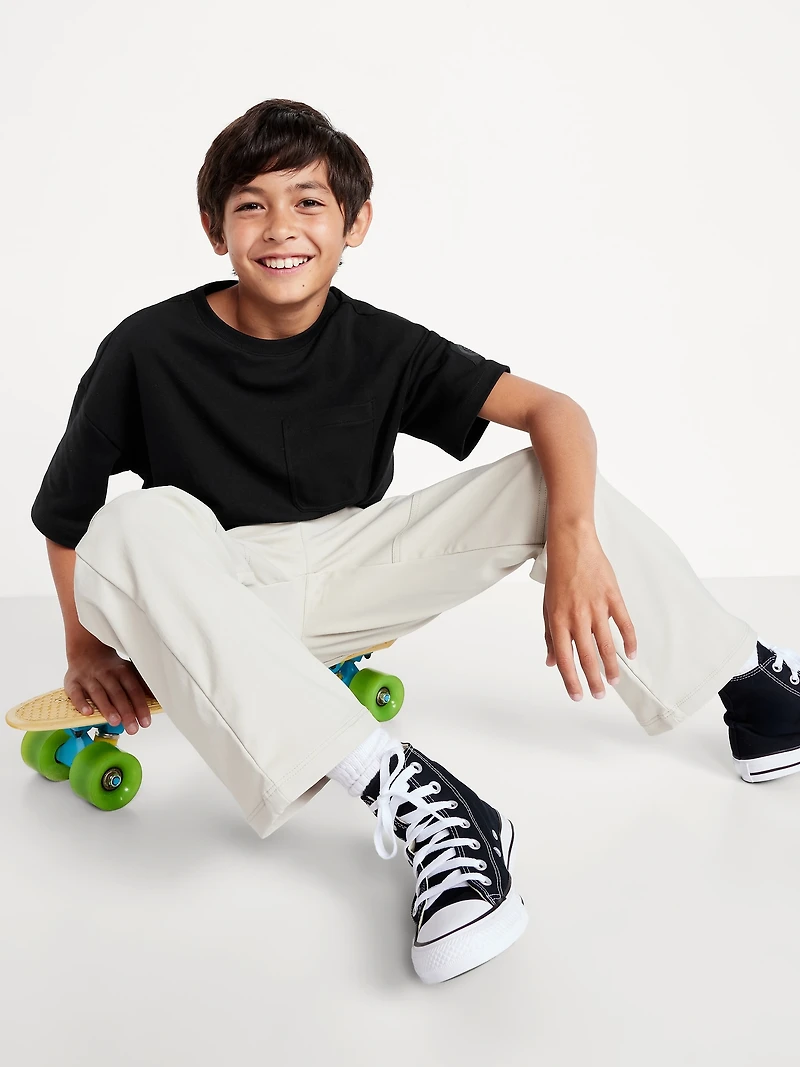 Dynamic Fleece Oversized Skate T-Shirt for Boys