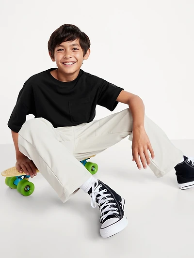 Dynamic Fleece Oversized Skate T-Shirt for Boys