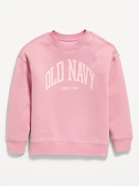 Oversized Logo-Graphic Sweatshirt for Boys