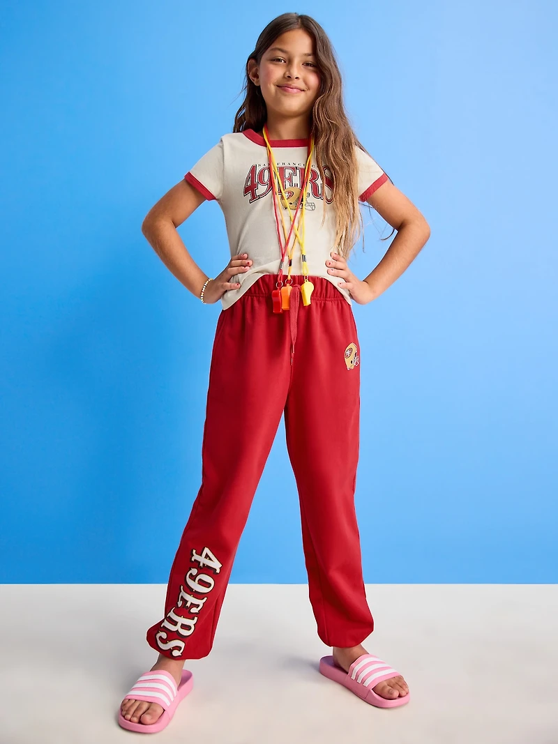 San Francisco 49ers Gender-Neutral Jogger Sweatpants for Kids