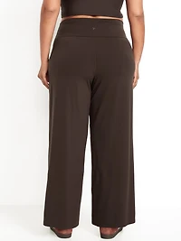 High-Waisted StudioSmooth Wide-Leg Pants