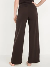 High-Waisted StudioSmooth Wide-Leg Pants