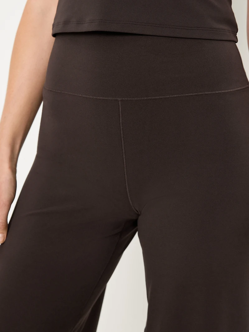 High-Waisted StudioSmooth Wide-Leg Pants