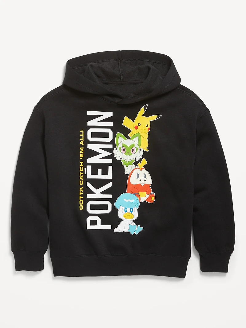 Pokémon™ Oversized Gender-Neutral Graphic Hoodie for Kids
