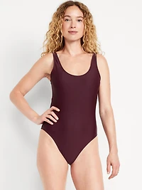 Matte One-Piece Swimsuit