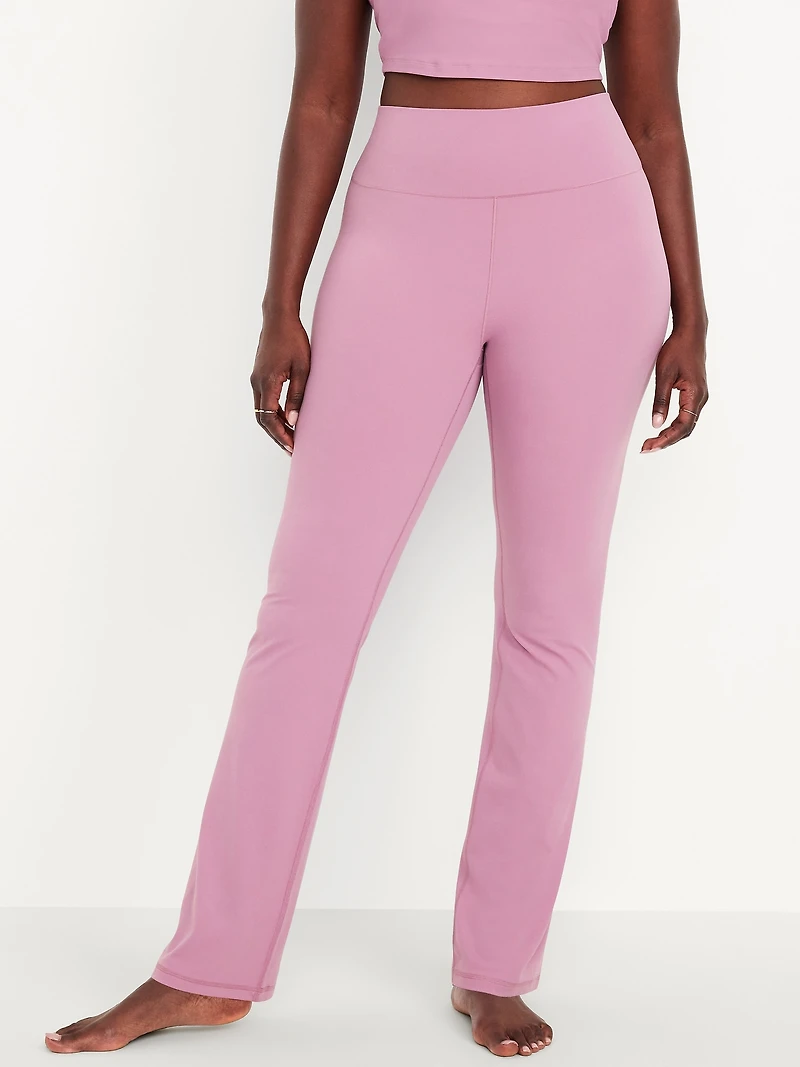 High-Waisted StudioSmooth Straight Legging