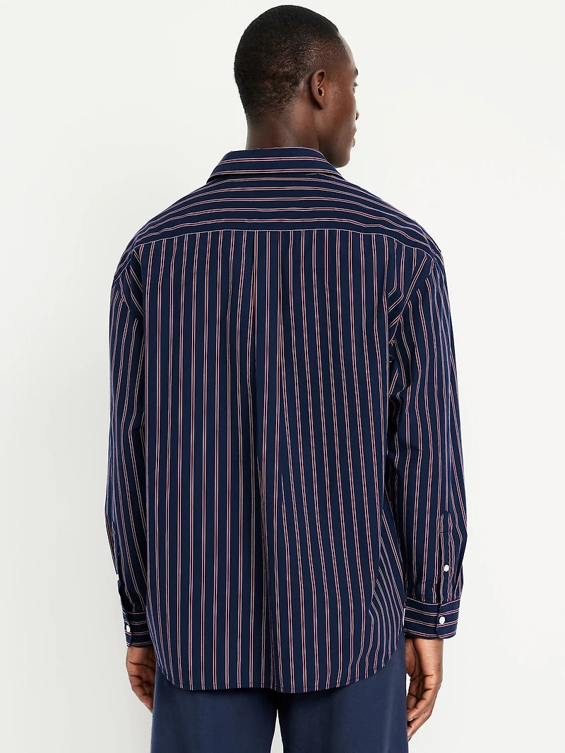 Oversized Poplin Shirt