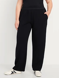 High-Waisted Bounce Fleece Trouser Sweatpants