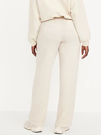 High-Waisted Bounce Fleece Trouser Sweatpants