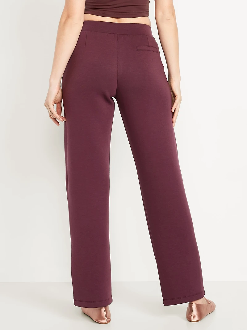 High-Waisted Bounce Fleece Trouser Sweatpants