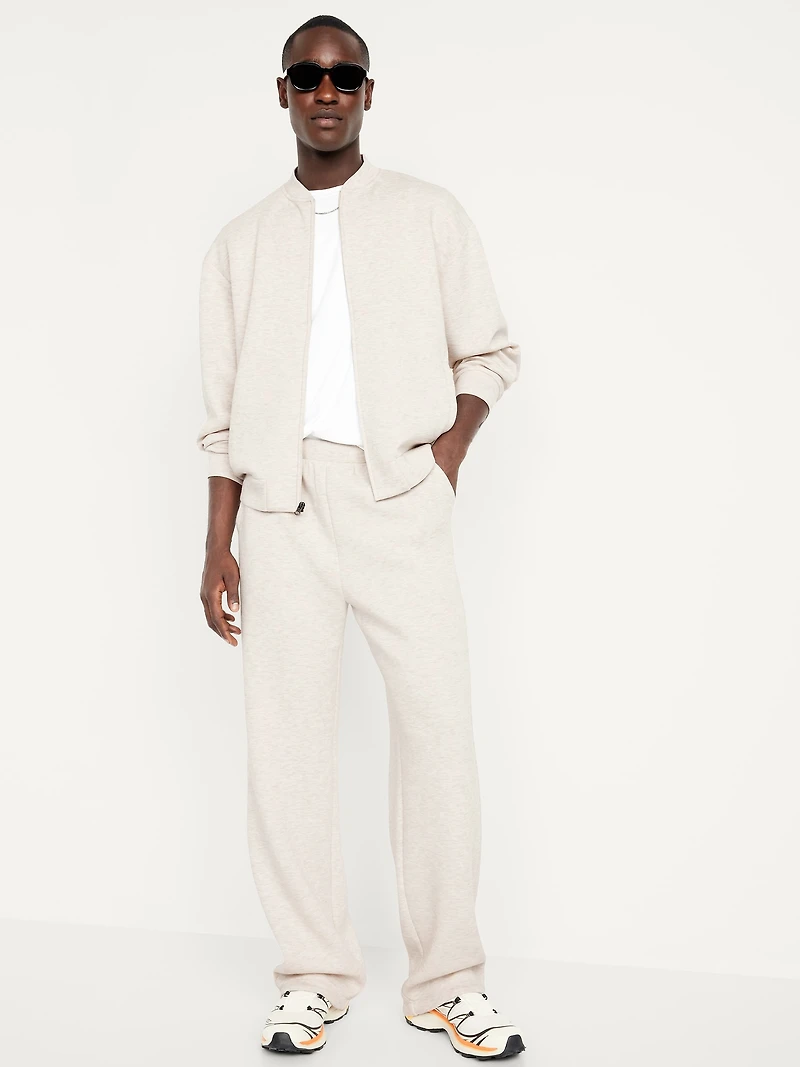 Bounce Fleece Oversized Bomber Jacket